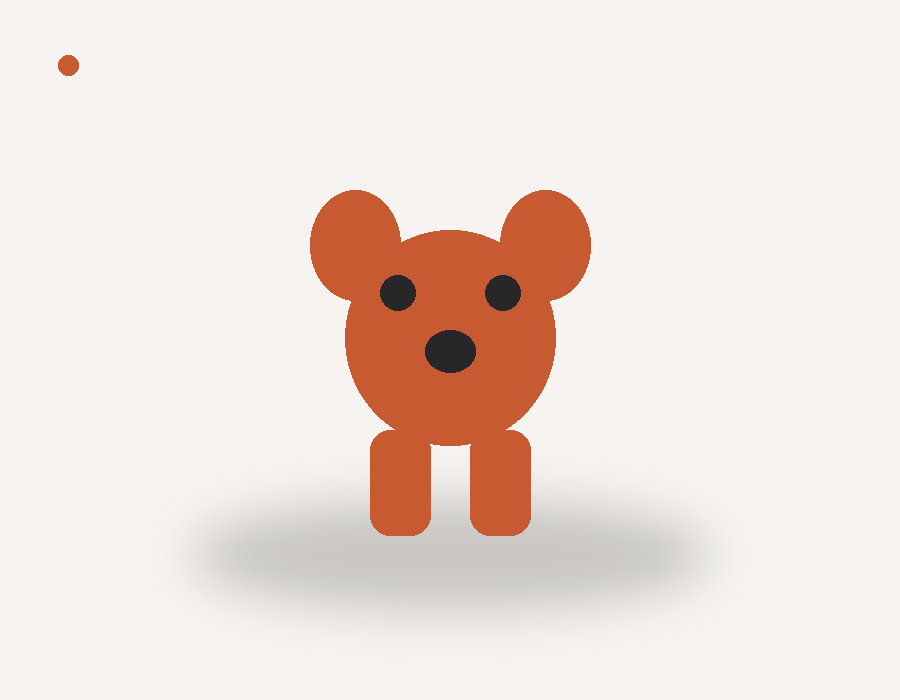 Mini Dog Figurine